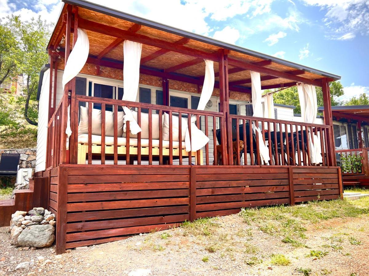 Mobile Home Nebo Luxus Klenovica Exterior foto